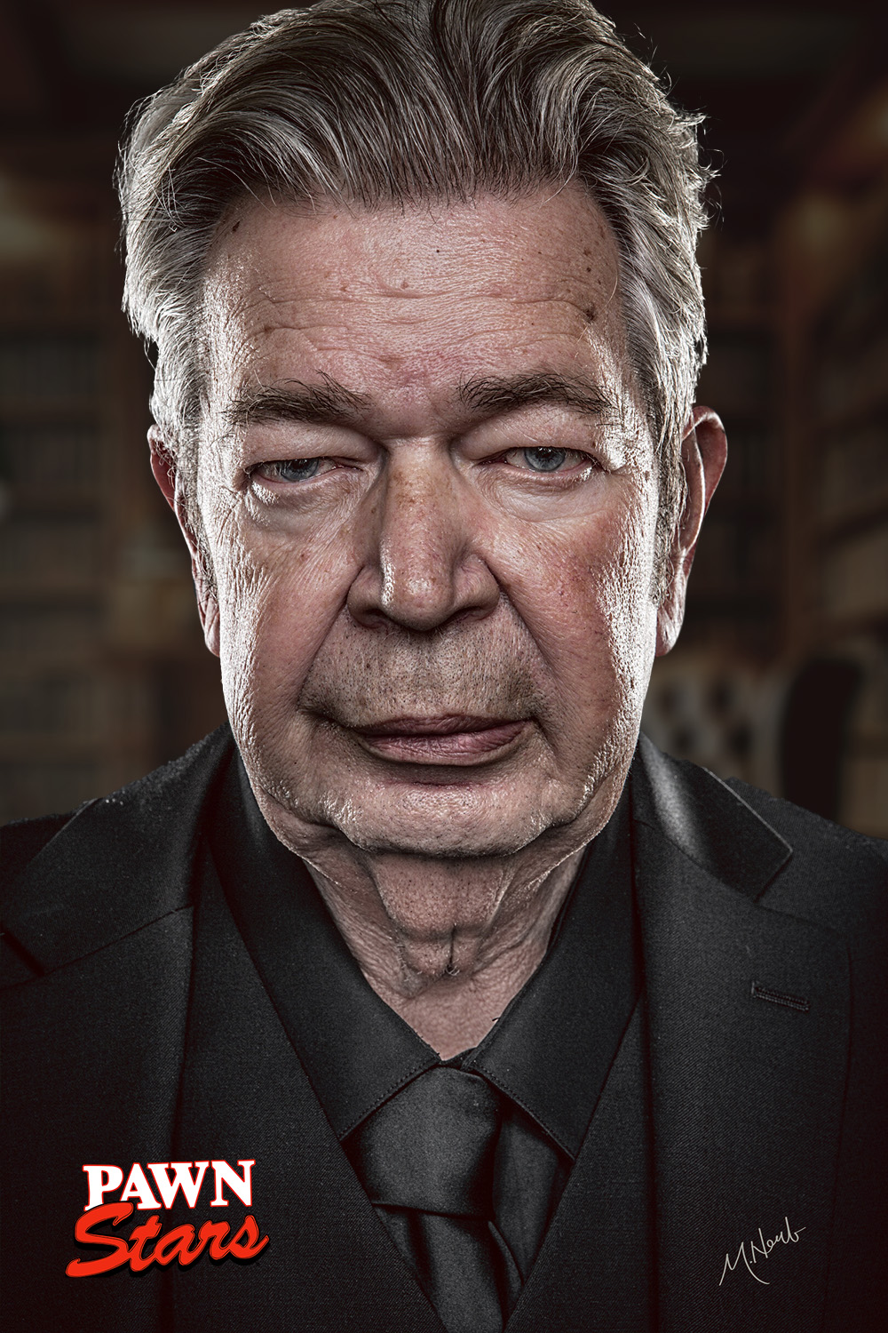 Portrait of the Old Man from Pawn Stars